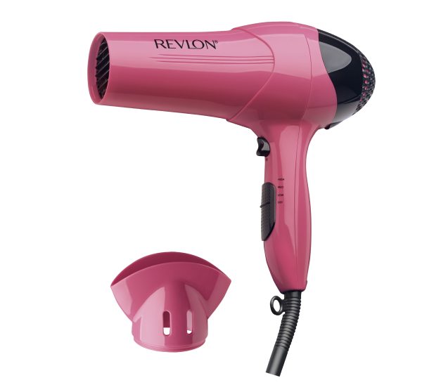 Secador De Pelo Revlon Rv474 1875 Watts Frizz Control Rosado