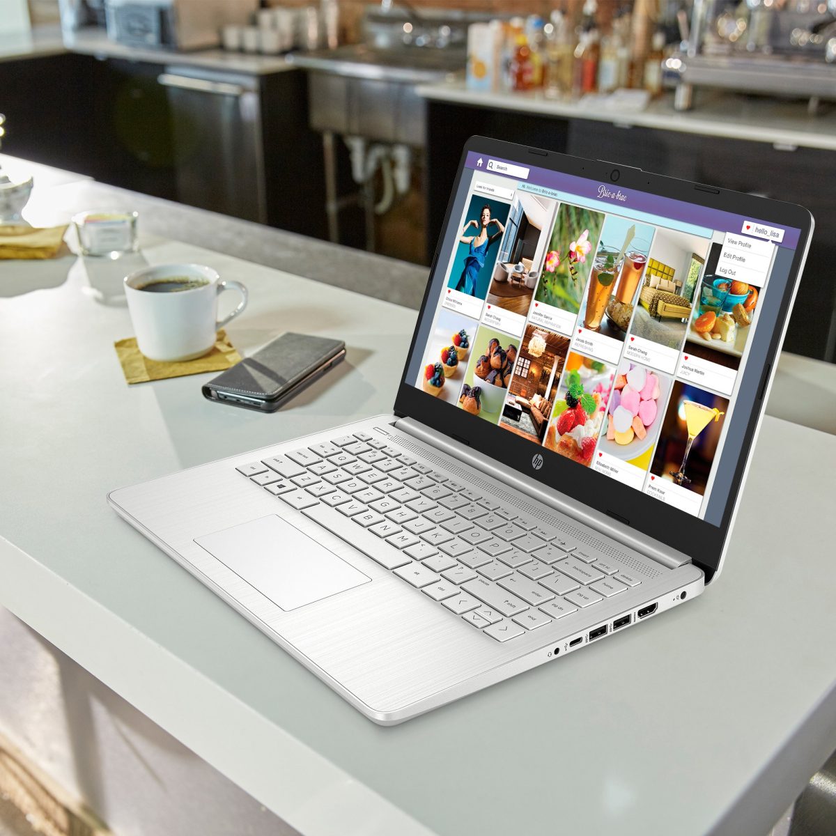 Laptop Hp 14'' Fhd Ryzen 3-3250, 4gb Ram, 128gb Ssd - Imagen 4