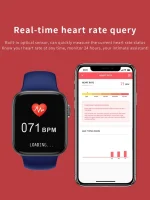Reloj Inteligente Smartwatch T500 Plus Podometro Azul M - Imagen 3