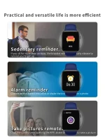 Reloj Inteligente Smartwatch T500 Plus Podometro Azul M - Imagen 7