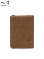 Funda para pasaporte  Vintage RFID para hombre y mujer - Imagen 2
