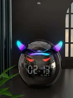 Altavoz inalámbrico con hora y luz - Imagen 3