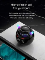 Altavoz inalámbrico con hora y luz - Imagen 5