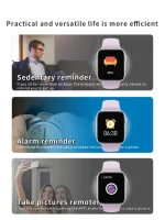 Reloj Inteligente Smartwatch T500 Plus Podometro Morado - Imagen 5