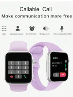 Reloj Inteligente Smartwatch T500 Plus Podometro Morado - Imagen 8