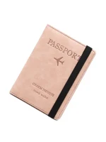 Funda para pasaporte  Vintage RFID para hombre y mujer - Imagen 4