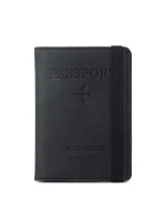 Funda para pasaporte  Vintage RFID para hombre y mujer