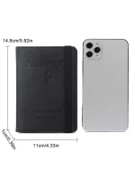 Funda para pasaporte  Vintage RFID para hombre y mujer - Imagen 3