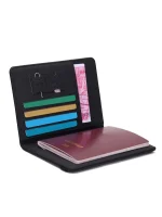 Funda para pasaporte  Vintage RFID para hombre y mujer - Imagen 5