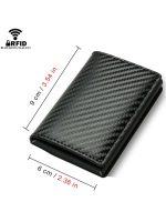 Billetera Porta Tarjetas Metalico Tarjetero Con Bloqueo Rfid - Imagen 4