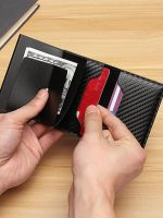 Billetera Porta Tarjetas Metalico Tarjetero Con Bloqueo Rfid - Imagen 6