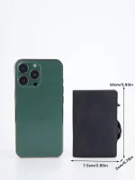 Billetera Porta Tarjetas Metalico Tarjetero Con Bloqueo Rfid - Imagen 6