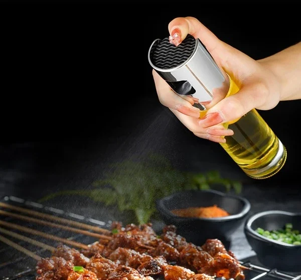 Spray Rociador De Aceite Vinagre De Vidrio Cocina 100ml