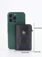 Portatarjetas billeteras para hombres - Imagen 3