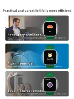 Reloj Inteligente Smartwatch T500 Plus Podometro Verde - Imagen 7