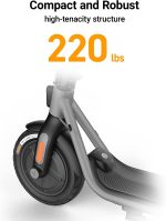 Scooter Segway Ninebot D18W Rango 18KM Velocidad Max 25 KM/H - Imagen 6
