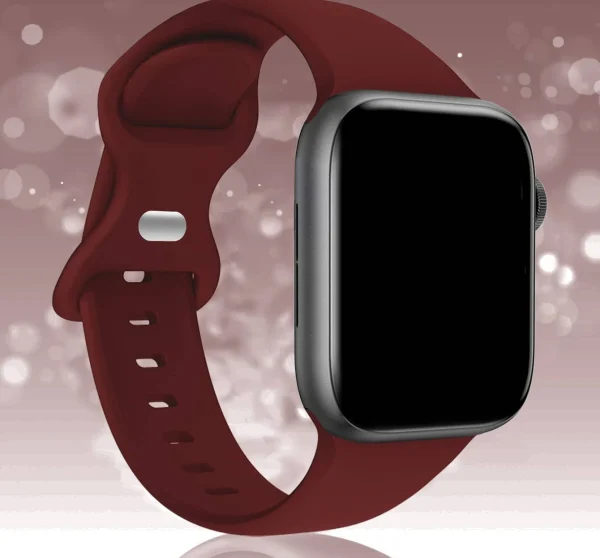 Reloj Inteligente Smartwatch T500 Plus Podometro Burdeos