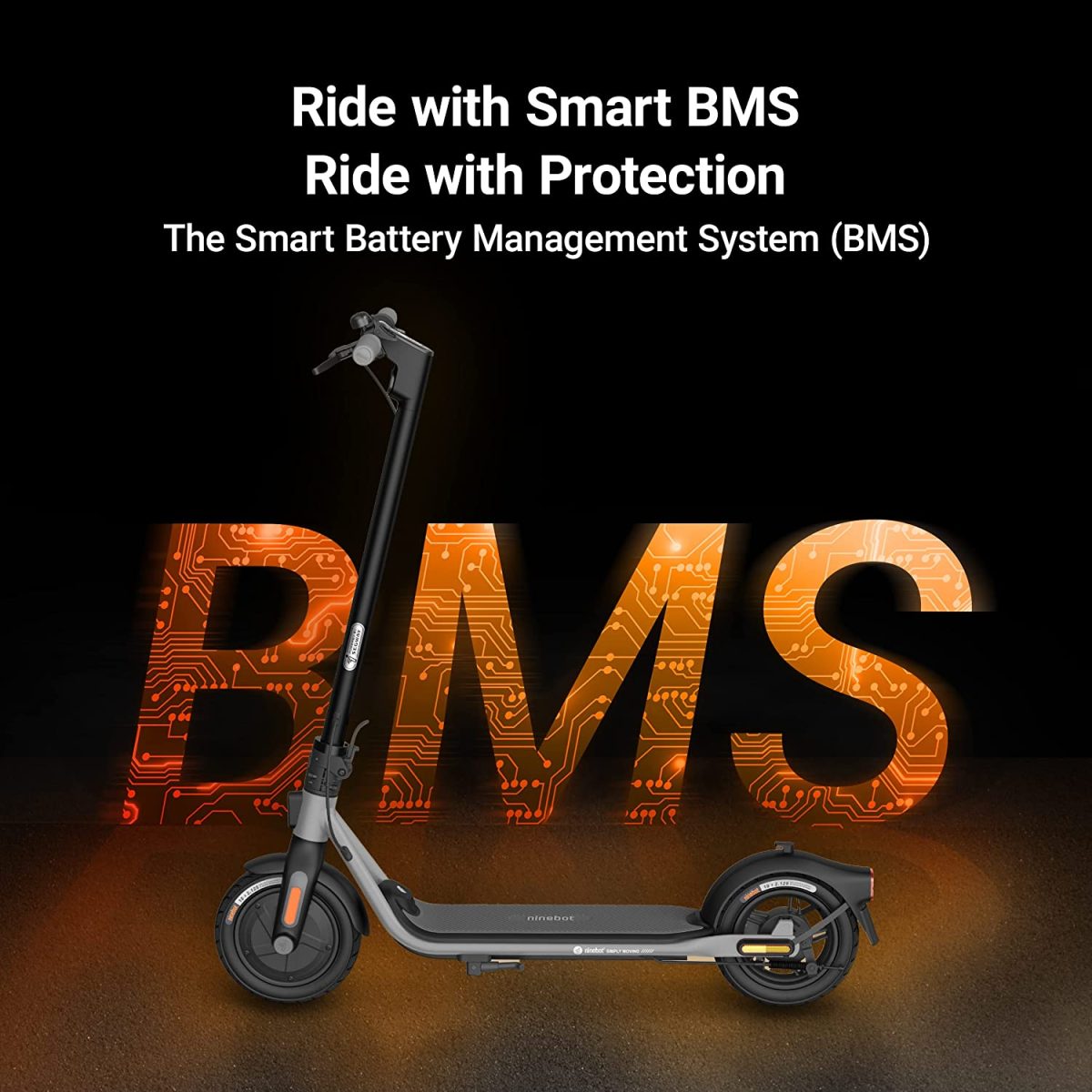 Scooter Segway Ninebot D18W Rango 18KM Velocidad Max 25 KM/H - Imagen 4