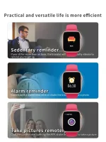 Reloj Inteligente Smartwatch T500 Plus Podometro Rosa - Imagen 7