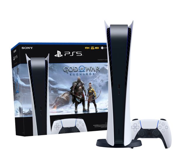 Ps5 Playstation 5 Digital con Juego God Of War Incluido