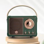 Corneta Altavoz Retro Bluetooth Verde