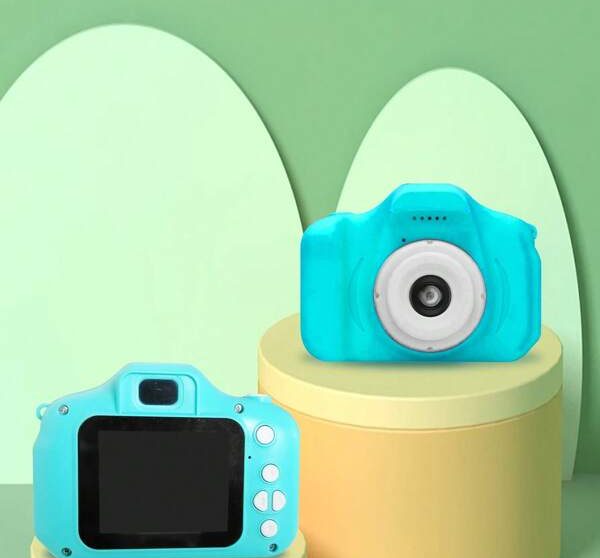 TPU portátil cámara niños verde