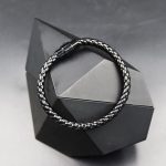 PU de pulsera de diseño trenzado de moda y popular para hombres para regalo de joyería y para una apariencia elegante