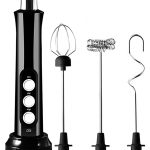 1 set de acero inoxidable leche moderno multifuncional eléctrico Vaporizador de leche Set para casa