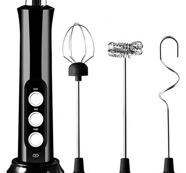 1 set de acero inoxidable leche moderno multifuncional eléctrico Vaporizador de leche Set para casa