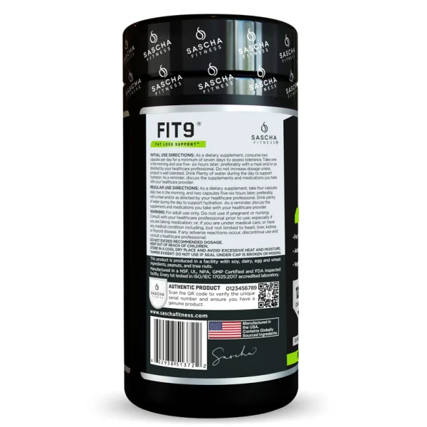 FIT 9 Fat Loss Support - Imagen 5