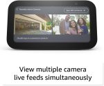 Amazon Echo Show 5 (modelo más reciente), Pantalla inteligente con 2x bajo y sonido claro, Carbón - Imagen 5
