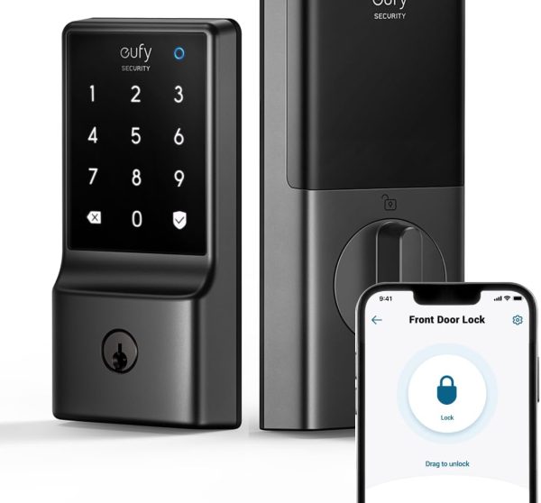 Cerradura Inteligente eufy Security C210 – Wi-Fi Integrado y 5 Métodos de Acceso