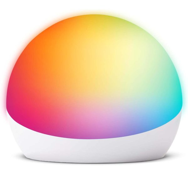 Echo Glow – Lámpara Inteligente Multicolor Compatible con Alexa