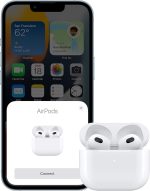 Apple AirPods (3.ª generación) – Auriculares Inalámbricos con Estuche de Carga Lightning