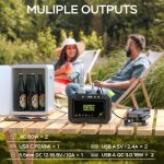 MARBERO Estación de Energía Portátil de 88Wh – Generador Solar Compacto para Camping y Emergencias - Imagen 3
