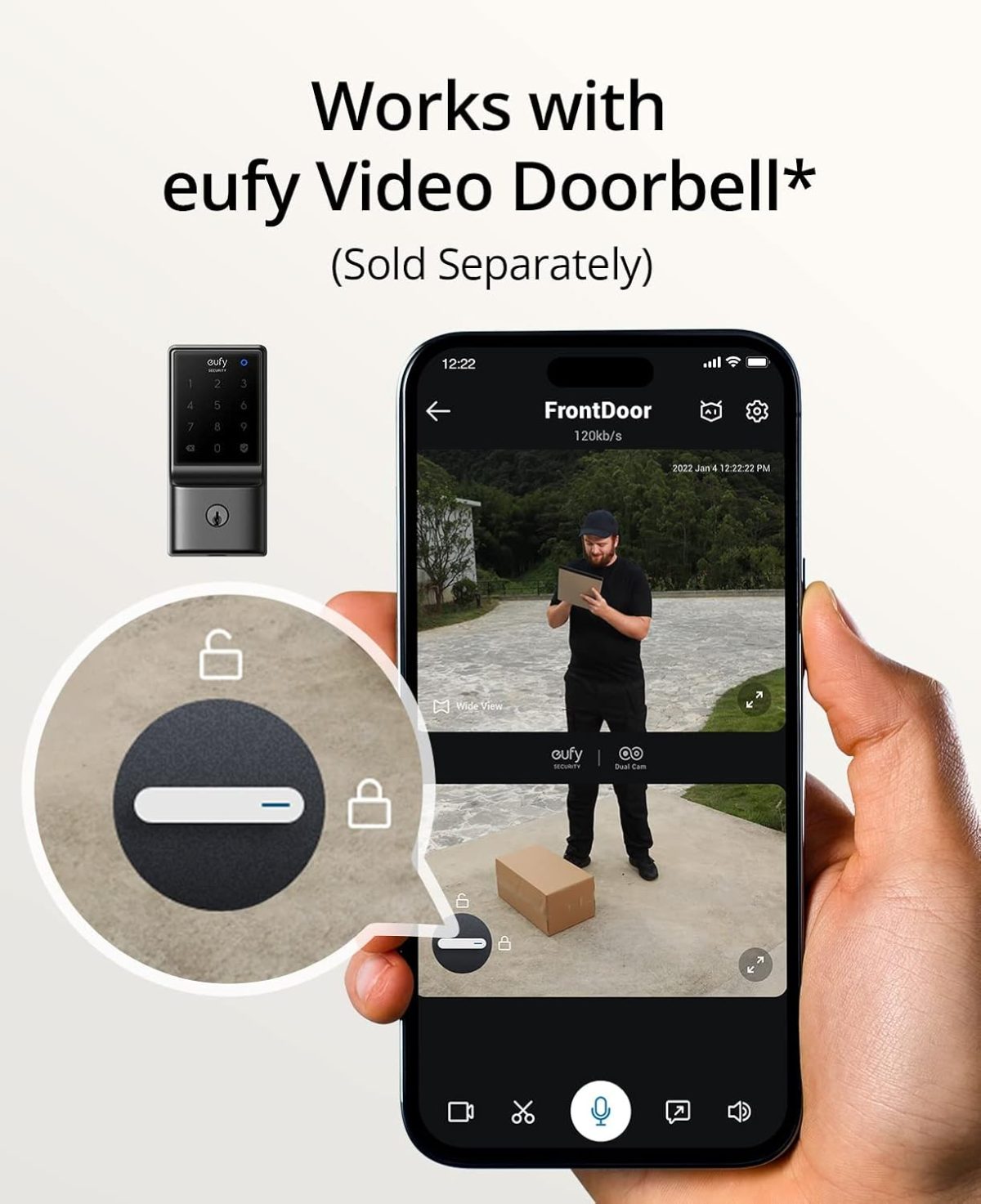 Cerradura Inteligente eufy Security C210 – Wi-Fi Integrado y 5 Métodos de Acceso - Imagen 7