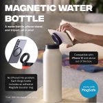 Botella Ringo 32 oz con Soporte Magnético para Teléfono – Acero Inoxidable, Compatible MagSafe - Imagen 4