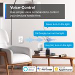 Enchufe inteligente mini TP-Link Tapo, 15A/1800W Max, Funciona con Siri, Alexa, Apple HomeKit y Google Home, solo wifi 2.4G (4 unidades) - Imagen 5
