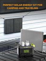Generador Solar Portátil MARBERO M82SL21 de 88Wh con Panel Solar de 21W – Estación de Energía Compacta para Exteriores y Emergencias - Imagen 3