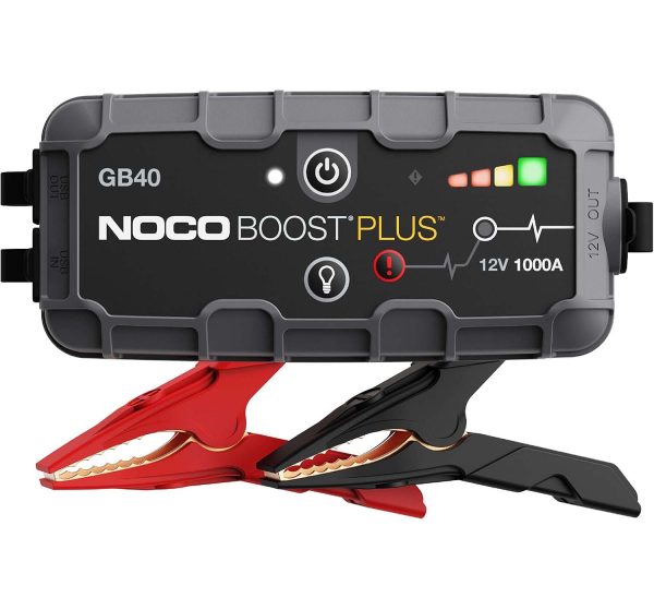 NOCO Boost Plus GB40 – Arrancador de Batería Portátil 1000A para Gasolina y Diésel