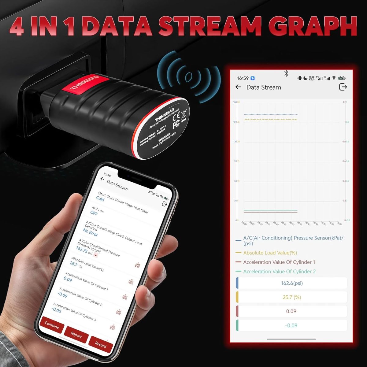 Escaner Automotriz Thinkcar Thinkdiag Obd2 Full Marcas 1 Año Compatible con Android y iPhone - Imagen 5