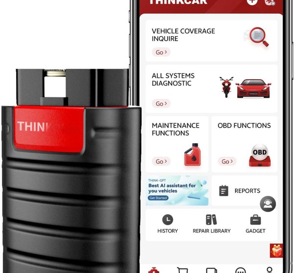 Escaner Automotriz Thinkcar Thinkdiag Obd2 Full Marcas 1 Año Compatible con Android y iPhone