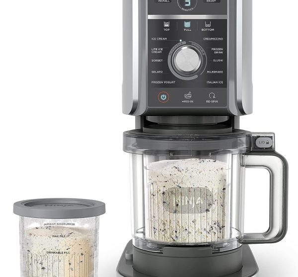 Maquina de Helados Ninja CREAMi Deluxe 11 funciones en 1