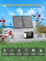 Generador Solar Portátil MARBERO M82SL21 de 88Wh con Panel Solar de 21W – Estación de Energía Compacta para Exteriores y Emergencias - Imagen 6