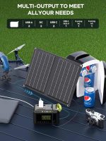 Generador Solar Portátil MARBERO M82SL21 de 88Wh con Panel Solar de 21W – Estación de Energía Compacta para Exteriores y Emergencias - Imagen 5