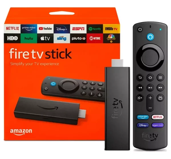 Amazon Fire Tv Stick 3era Gen Control Tv Netflix Hbo y Más
