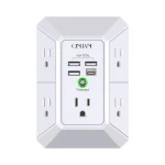 Cargador Regleta Hub Pared Multifunciónal