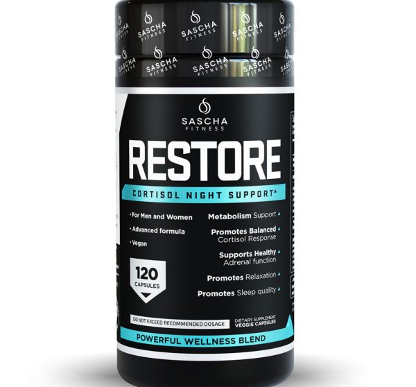 RESTORE Sascha Fitness Cortisol Night Support